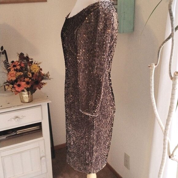 Eliza J Sparkly Sequined Dress - Picture 5 of 15